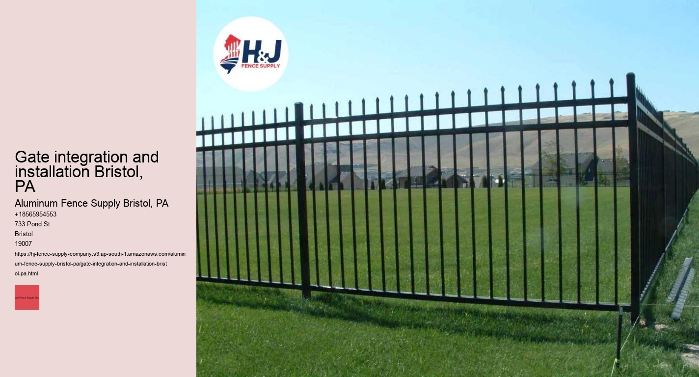 Gate integration and installation Bristol, PA